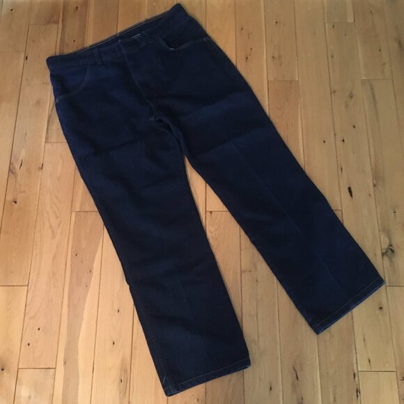 Vintage Y2K Elite Dark True Blue Denim Jeans - Picture 6 of 12
